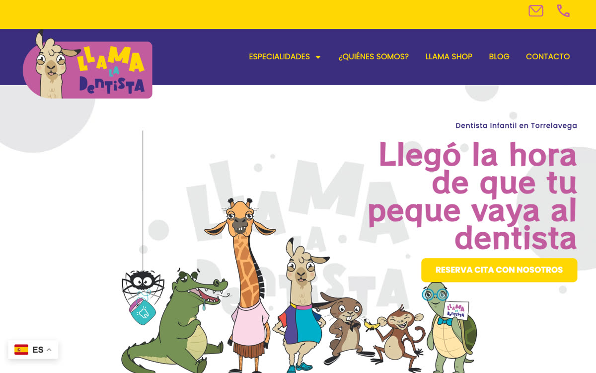 Web de Llama la Dentista
